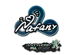 Item Sticker | nafany (Glitter) | Antwerp 2022
