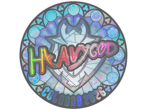 Item Sticker | Heavygod (Holo) | Cologne 2026