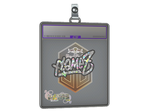 Item Sticker Slab | FlameZ (Glitter) | Paris 2023