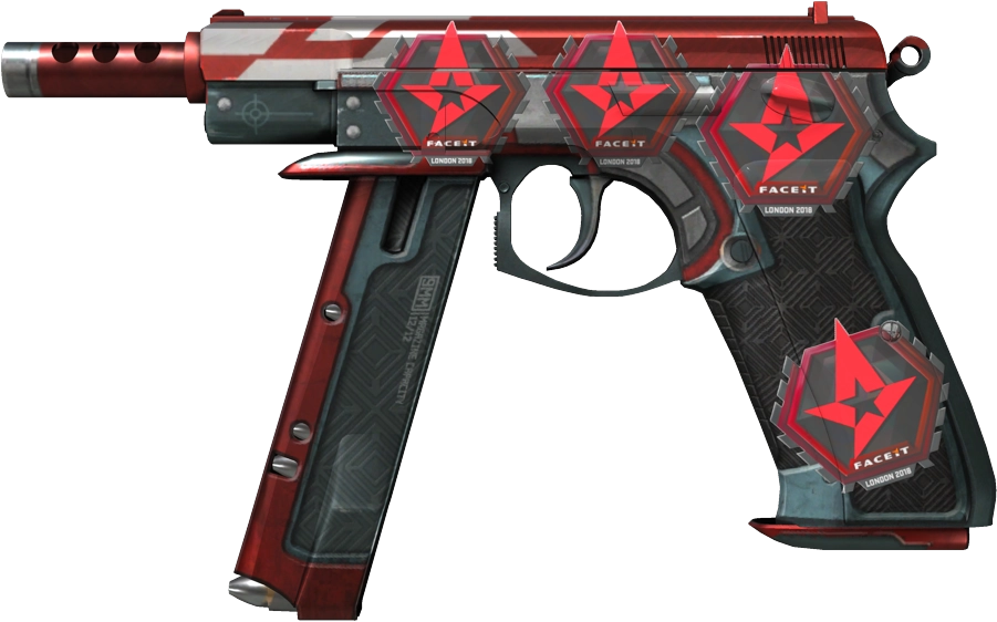 Item CZ75-Auto | Red Astor