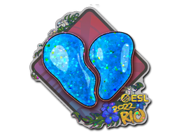 Item Sticker | 00 Nation (Glitter) | Rio 2022