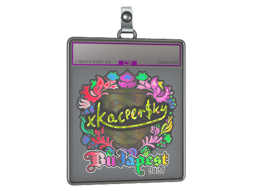Item Sticker Slab | xKacpersky (Holo) | Budapest 2025