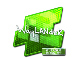 Item Sticker | wayLander (Foil) | Atlanta 2017