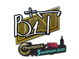 Item Sticker | b1t | Stockholm 2021