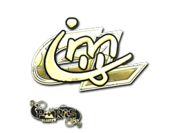 Item Sticker | iM (Gold) | Paris 2023