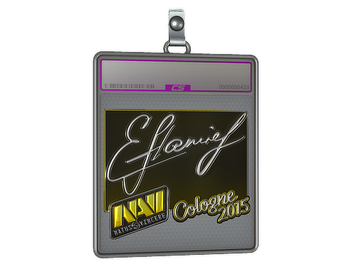 Item Sticker Slab | flamie (Foil) | Cologne 2015