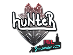Item Sticker | huNter- | Stockholm 2021