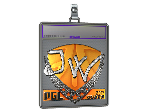 Item Sticker Slab | JW (Foil) | Krakow 2017
