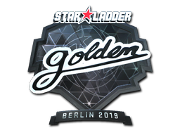 Item Sticker | Golden (Foil) | Berlin 2019