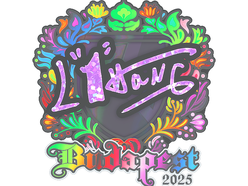 Item Sticker | L1haNg (Holo) | Budapest 2025