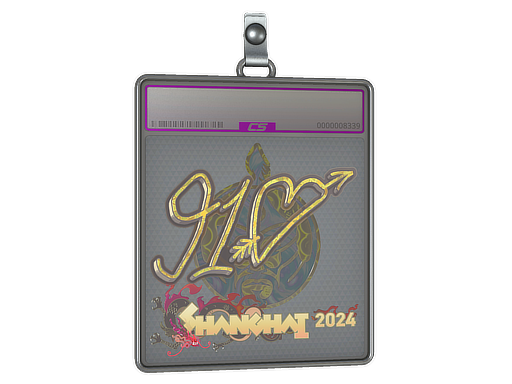 Item Sticker Slab | 910 (Holo) | Shanghai 2024