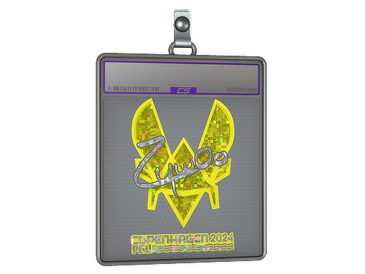 Item Sticker Slab | ZywOo (Glitter) | Copenhagen 2024