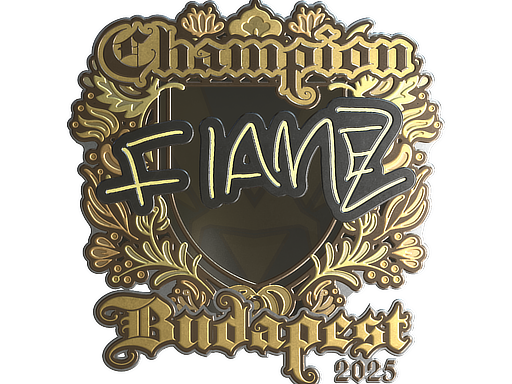 Item Sticker | FlameZ (Gold, Champion) | Budapest 2025
