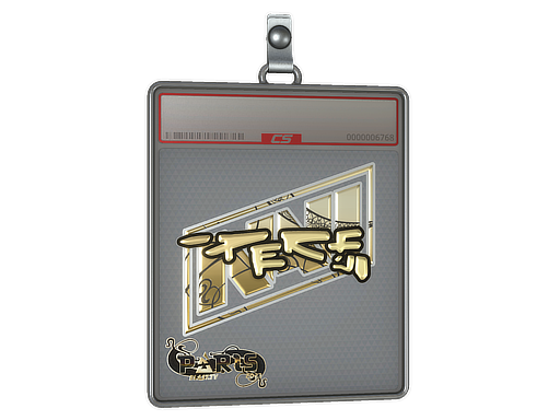 Item Sticker Slab | Perfecto (Gold) | Paris 2023