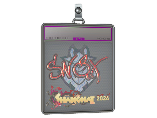 Item Sticker Slab | Snax (Holo) | Shanghai 2024