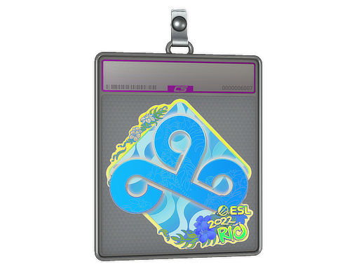 Item Sticker Slab | Cloud9 (Holo) | Rio 2022