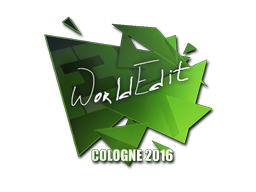 Item Sticker | WorldEdit | Cologne 2016
