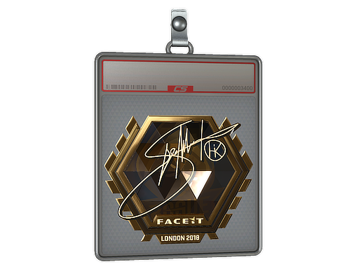 Item Sticker Slab | Hiko (Gold) | London 2018