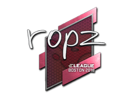 Item Sticker | ropz | Boston 2018