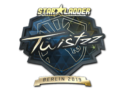 Item Sticker | Twistzz (Gold) | Berlin 2019