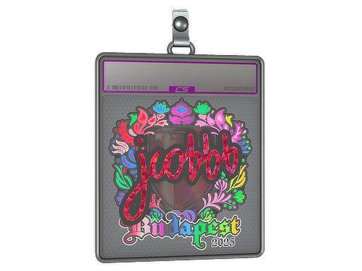Item Sticker Slab | jcobbb (Holo) | Budapest 2025