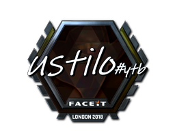 Item Sticker | USTILO (Foil) | London 2018