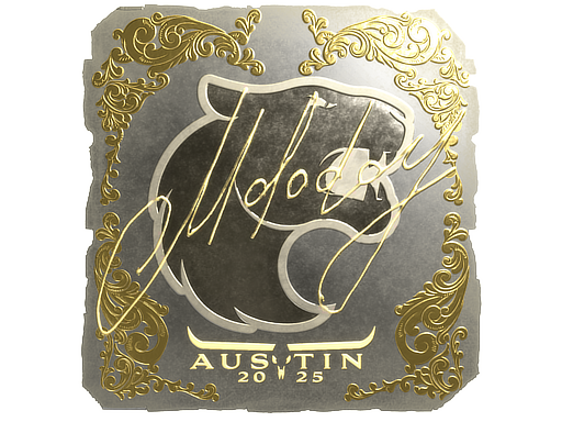 Item Sticker | molodoy (Gold) | Austin 2025