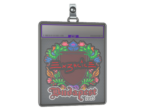 Item Sticker Slab | Ex3rcice (Embroidered) | Budapest 2025
