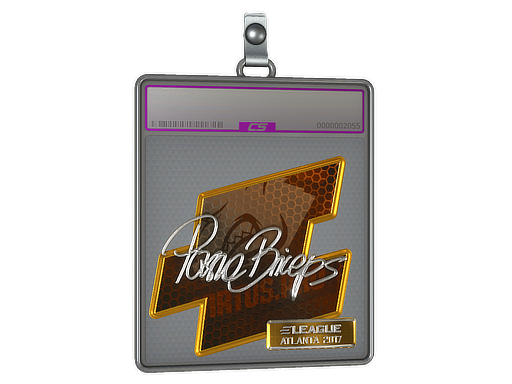 Item Sticker Slab | pashaBiceps (Foil) | Atlanta 2017