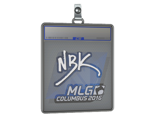Item Sticker Slab | NBK- | MLG Columbus 2016