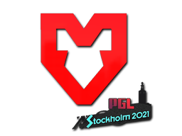 Item Sticker | MOUZ | Stockholm 2021