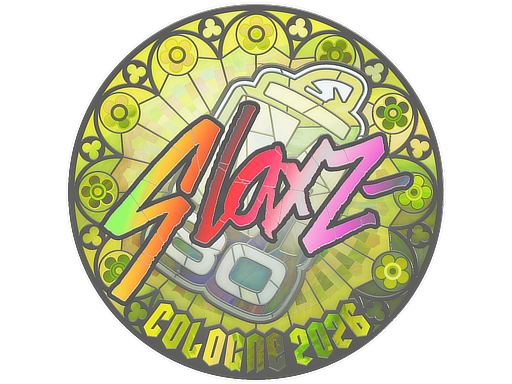 Item Sticker | slaxz- (Holo) | Cologne 2026