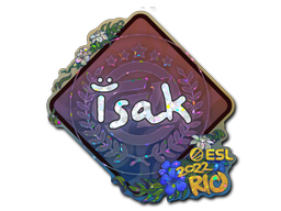 Item Sticker | isak (Glitter) | Rio 2022