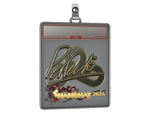 Item Sticker Slab | Perfecto (Gold) | Shanghai 2024