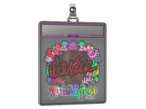 Item Sticker Slab | device (Holo) | Budapest 2025