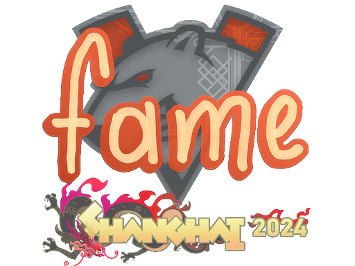 Item Sticker | fame | Shanghai 2024