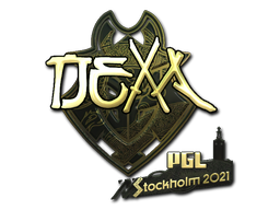 Item Sticker | nexa (Gold) | Stockholm 2021