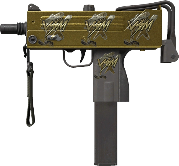 Item MAC-10 | Gold Brick