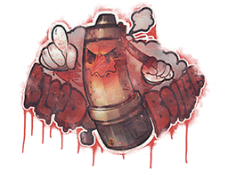 Item Sealed Graffiti | Blood Boiler