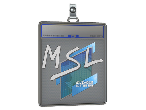 Item Sticker Slab | MSL | Boston 2018