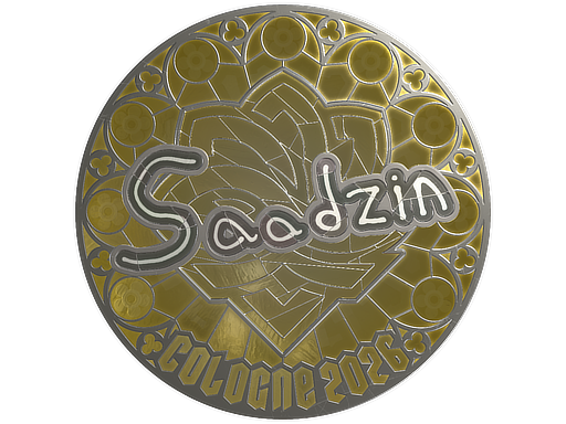 Item Sticker | saadzin (Foil) | Cologne 2026