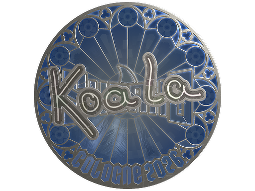 Item Sticker | koala (Foil) | Cologne 2026