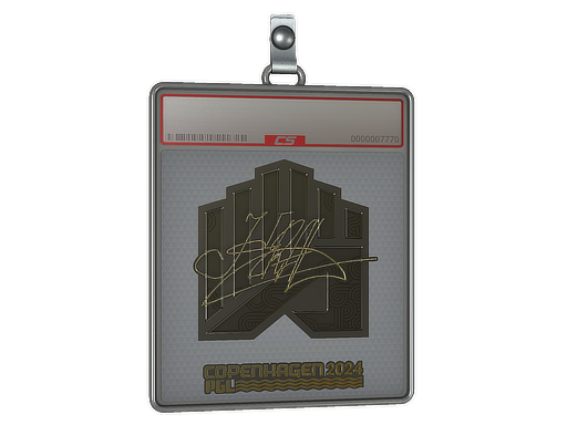 Item Sticker Slab | Krad (Gold) | Copenhagen 2024