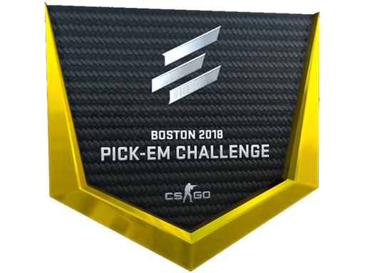 Item Gold Boston 2018 Pick'Em Trophy