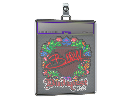 Item Sticker Slab | bodyy (Embroidered) | Budapest 2025