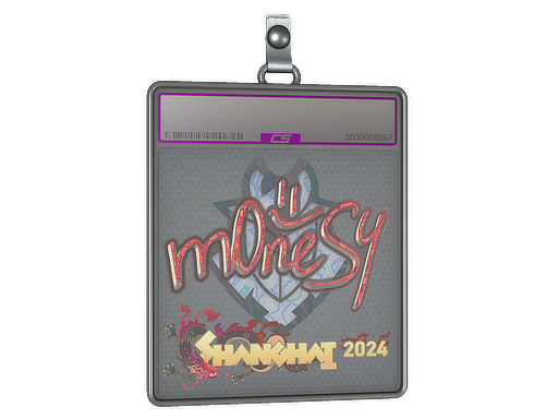Item Sticker Slab | m0NESY (Holo) | Shanghai 2024