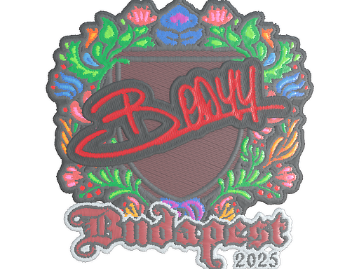 Item Sticker | bodyy (Embroidered) | Budapest 2025