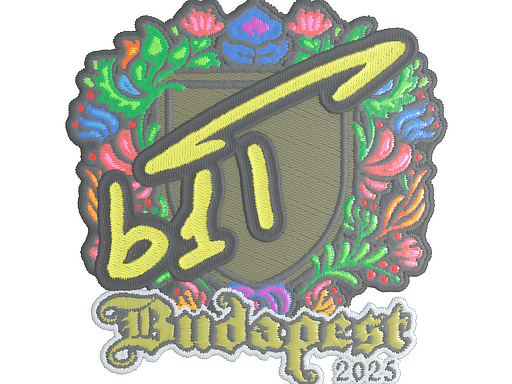 Item Sticker | b1t (Embroidered) | Budapest 2025
