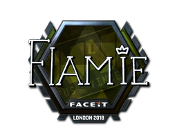 Item Sticker | flamie (Foil) | London 2018