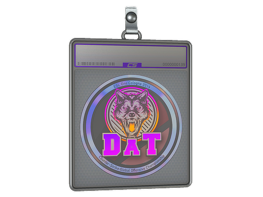 Item Sticker Slab | dAT team (Holo) | Cologne 2014